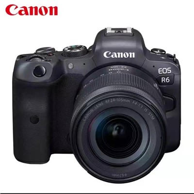佳能（Canon）EOS R6 微单套机 全画幅 4K视频拍摄 实现8级双防抖(机身X镜头)(RF24-105mm F4-7.1 IS STM)+内存卡+相机包+UV镜+清洁套装+读卡器