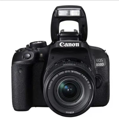 佳能（Canon）EOS 800D （18-55）单反相机+128GSD卡+三脚架+滤镜套装