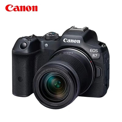 佳能（Canon）EOS R7 单电/微单相机 3250万像素 4K视频（RF-S 18-150mm F3.5-6.3 IS STM套机）含64G卡+包+UV