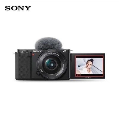 索尼（SONY）ZV-E10L单电/微单相机   Vlog微单数码相机 标准镜头套装 APS-C画幅小巧便携 4K专业视频 