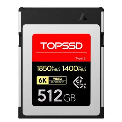 天硕（TOPSSD）CFexpress B 512G  U盘/存储卡1750MB/s（XQD升级款） 512GB+读卡器