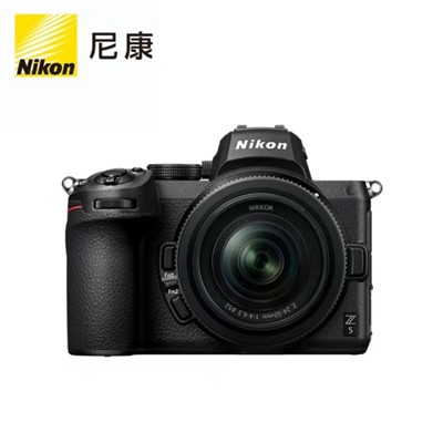 尼康（Nikon）Z 5（Z 24-50mm f/4-6.3 ) 单电/微单相机 全画幅微单相机 数码相机 微单套机（Z 24-50mm f/4-6.3 微单镜头）Vlog相机视频拍摄(128SD卡+相机包+UV镜套装）