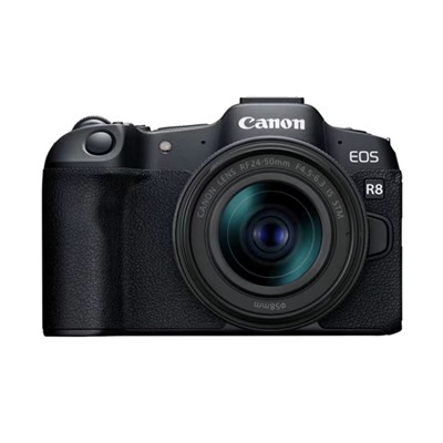 佳能（Canon）EOS R8 （24-50）单电/微单 照相机  佳能全画幅微单数码相机 RF24-50镜头套装（约2420万像素/小型轻量）（存储卡+相机包+UV镜））